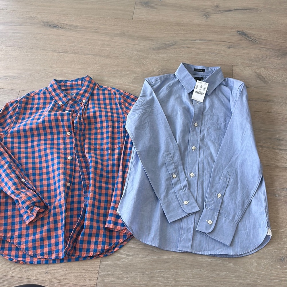 Crewcuts button up shirts